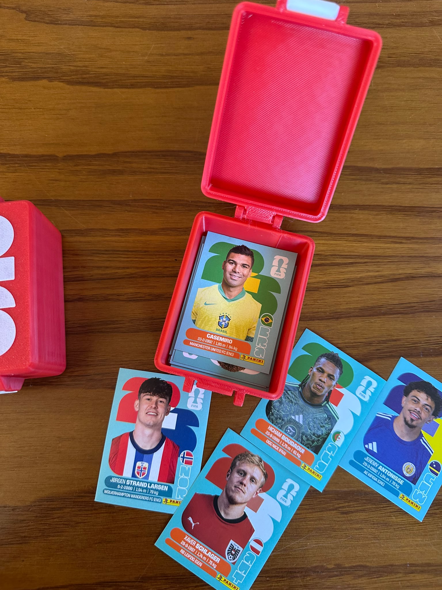 | Caja organizadora de cromos mundial 2026 |